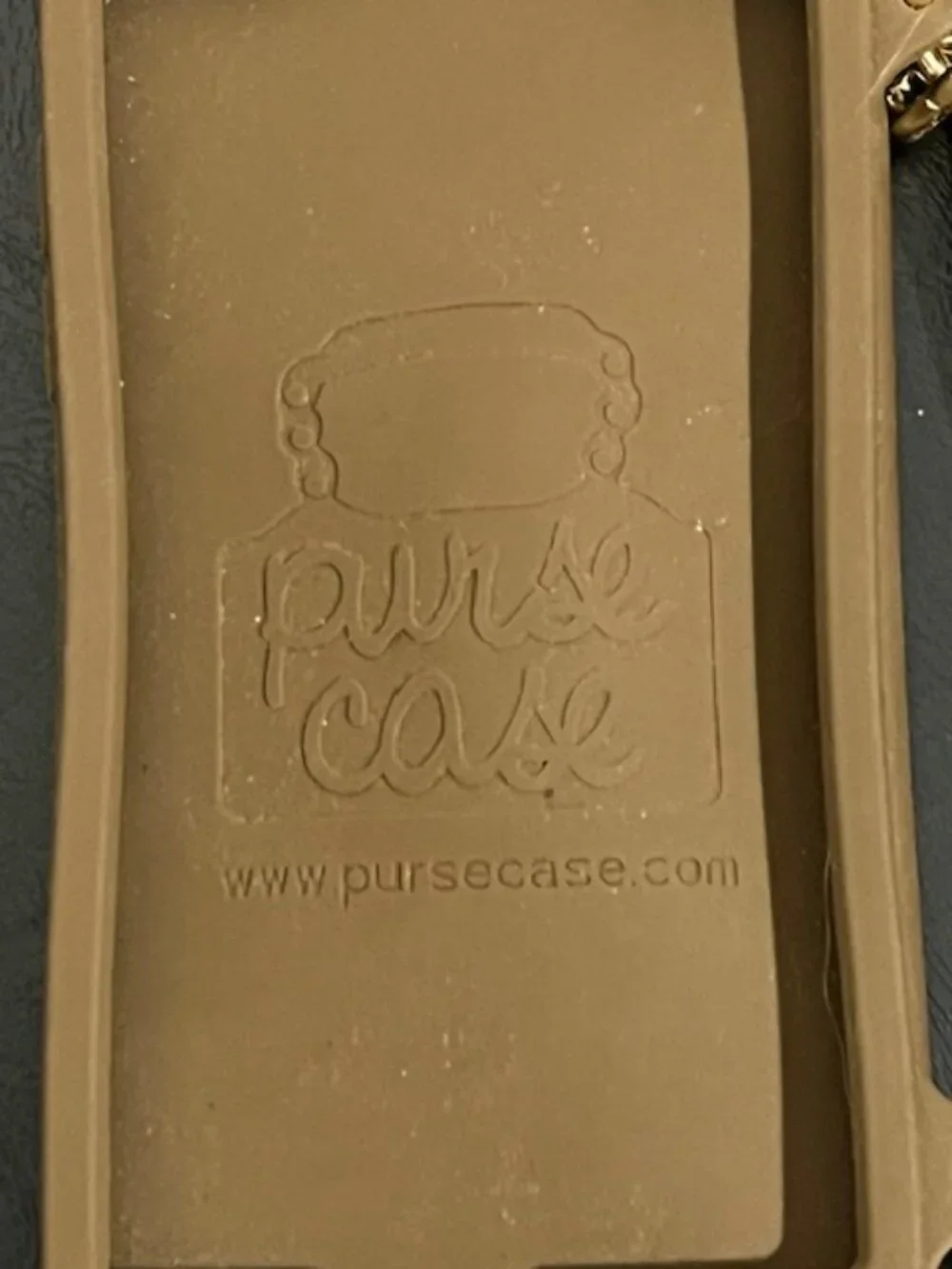 Brown Purse Case iPhone Holder